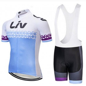Completo Maglia + Pantaloncino con bretelle 2018 CCC Liv Donna N002